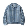 UNION SUPPLY by SUN SURF Lot No. US15901 PALAKA CHECK SHIRT BLOUSE画像