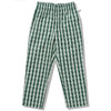 COOKMAN Chef Pants Semiwide PALAKA Check Green 231-61807画像