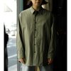 NONNOTTE Clear Heavy Broadcloth Oversized Shirt N-26S-001画像