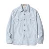 SUGAR CANE Lot No. SC29671 / FICTION ROMANCE 6oz. INDIGO STRIPE WORK SHIRT画像
