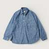 POST OVERALLS #3208-CC De Luxe : classic chambray indigo画像