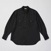 ULTERIOR WASHED WOOL SILK TWILL WESTERN SHIRT USH67-LA231画像