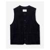 MOMOTARO JEANS SASHIKO VEST OVERDYE MMVE6000画像