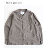 have a good day リネンカーディガン HGD-387画像