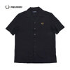 FRED PERRY Compress Mesh Revere Collar S/S Shirt M1745画像