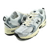new balance U530ESA WHITE SILVER画像