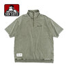 BEN DAVIS VNTG 1/4 Zip Top S/S Crew C-26580032画像