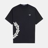 FRED PERRY Textured Laurel Wreath T-Shirt M2440画像