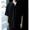 INTERIM EXTRA FINE MERINO WOOL JERSEY HYPER BIG SKIPPER SHIRT IT26S271画像