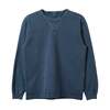 BARNS &ldquo;COZUN" 両Vガゼット クルーネック ロング Tシャツ Pigment Dye 2026S/S Seasonal Color BR-3043PG画像