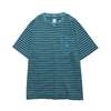 Liberaiders PIGMENT DYED STRIPED S/S SHIRT 736072601画像