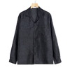 marka SILK OPEN COLLAR L/S SHIRT -HABUTAE SILK- M26A21SH01C画像