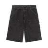 Carhartt WIP OG Double Knee Short - Black (stone washed) I036590画像