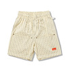 COOKMAN Chef Pants Short Front PocketHerringbone Stripe Cream 231-62920画像