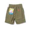 COOKMAN Chef Pants Short Linen Olive 231-61917画像