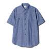 BIG YANK Y1942 S-SLEEVE CHAMBRAY SHIRT 602-261-05画像