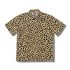 COOKMAN Work Shirts Short Sleeve Light Leopard Beige 231-62202画像
