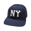 SANDLOT GOODS NEWYORK BLACK YANKEES vintage baseball cap/navy画像