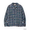 SUGAR CANE Lot No. SC29683 / RAYON OMBRE CHECK OPEN SHIRT画像