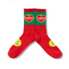 COOKMAN Rib Crew SocksTomato 233-62914画像