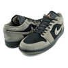 NIKE AIR JORDAN 1 LOW SE blk/olive grey-lt wild mango IB7109-005画像