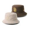 NEW ERA バケット01 リバーシブル MLB Bucket Hat サンディエゴ・パドレス アッシュブラウン/ウォルナット 14744769画像