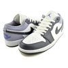 NIKE AIR JORDAN 1 LOW wht/indigo haze 553558-145画像