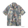 SUN SURF Lot No. SS39693 / COTTON LINEN SLUBYARN HAWAIIAN SHIRT &ldquo;STATE OF HAWAII&rdquo;画像