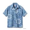 Duke Kahanamoku Lot No. DK39642 / INDIGO COTTON HAWAIIAN SHIRT &ldquo;DUKE'S PALEU&rdquo;画像