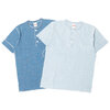 Healthknit INDIGO HENLEYNECK S/S 10070画像