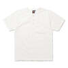STUDIO D'ARTISAN Loopwheeled Henley Neck Pack T-Shirt 8213画像