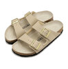 BIRKENSTOCK ARIZONA NARROW SANDCASTLE/OYSTER | BIRKO-FLOR 1031438画像