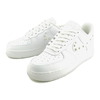 NIKE WMNS AIR FORCE 1 07 PEARL SWOOSH wht/wht-metallic silver IU7557-100画像