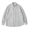 PORTER CLASSIC ROLL UP HEATHER GINGHAM CHECK SHIRT (GIZA 120/2) PC-016-3968画像