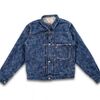 graphzero JEAN JACKET -WWⅡ 1ST- かせ染め GRN GZ-SKGJ1ST-GRN画像
