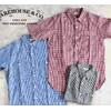WAREHOUSE Lot 3056 SHORT SLEEVE CHECK WORK SHIRTS A柄(ギンガム)画像