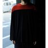 INTERIM EXTRA FINE MERINO WOOL JERSEY HYPER BIG FOOTBALL L/S TEE IT26S277画像