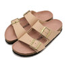 BIRKENSTOCK ARIZONA NARROW NEW-BEIGE/PINK-CLAY | BIRKO-FLOR 1031525画像