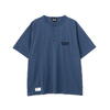 Schott F.Q.B.T. EMB. HENLEY T-SHIRT 7826134021画像