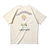 HOUSTON PIGMENT U.S. COTTON PRINT TEE(SKULL) 22396画像