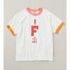 FilMelange "VOLKER2-OAR" Vintage Tenjiku S/S Ringer Print Tee画像