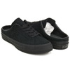 CONVERSE ONE STAR SUEDE MULE BLACK MONOCHROME 33702981画像