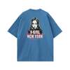 X-girl FACE AND SCRIPT MIX LOGO S/S BIG TEE DRESS 105262041010画像