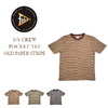 FELCO S/S CREW POCKET TEE OLD PAPER STRIPE画像
