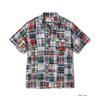 SUGAR CANE Lot No. SC39739 / MADRAS CHECK PATCHWORK OPEN SHIRT画像