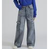 AVIREX PANEL CARGO DENIM PANTS 7836211601画像