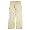 BURGUS PLUS Lot.402Z Military Trousers Ecru Linen / Cotton Selvedge Denim 402Z-11画像