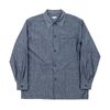 Workers Open Collar Shirt Chambray画像