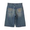 AVIREX GOALERS EMBROIDERY DENIM SHORTS 7836213002画像