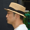 HIGHER HORSE GRASS SHORT BRIM BOATER HO26001画像